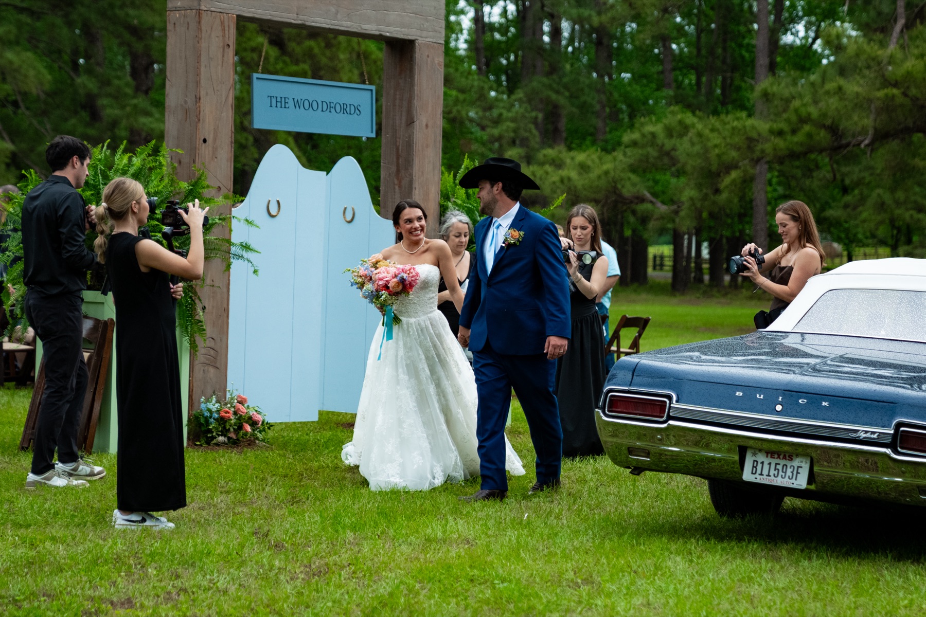 Soma Valet at a luxury wedding