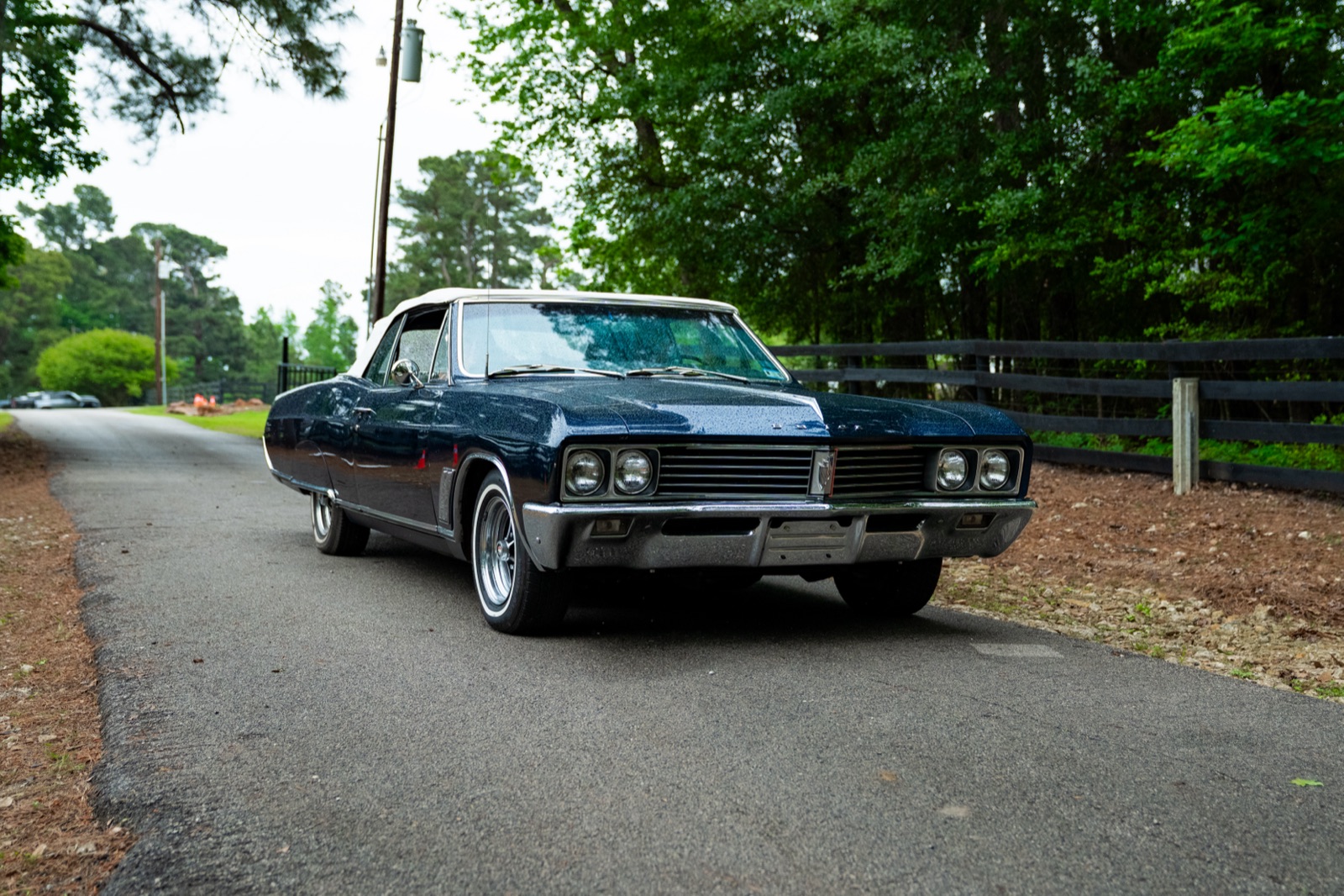 Classic Buick wedding car